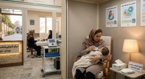اقدامات و آماده‌سازی نوزاد قبل از تست ABR توسط مادر