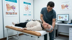 انجام تست تشخیصی دیکس-هالپایک برای بازبازسازی علائم BPPV